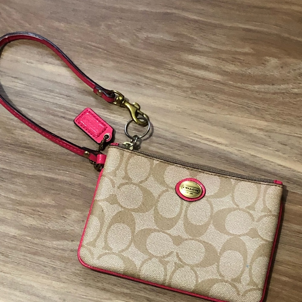 Coach wallet wristlet